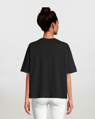 Γυναικείο Oversized T-shirt, Sols, Boxy Women-03807, DEEP BLACK