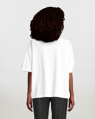 Γυναικείο Oversized T-shirt, Sols, Boxy Women-03807, WHITE