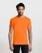 Unisex t-shirt, 100% βαμβάκι 190g/m², σε 46 χρώματα  Sols, Imperial-11500, ORANGE