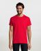 Unisex t-shirt, 100% βαμβάκι 190g/m², σε 46 χρώματα  Sols, Imperial-11500, RED