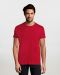 Unisex t-shirt, 100% βαμβάκι 190g/m², σε 46 χρώματα  Sols, Imperial-11500, TANGO RED