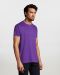 Unisex t-shirt, 100% βαμβάκι 190g/m², σε 46 χρώματα  Sols, Imperial-11500, DARK PURPLE